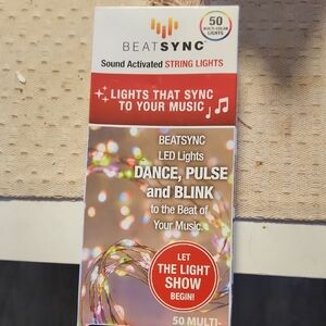 BN8B BEATSYNC Sound Activated String Lights- 12FT 2.4"